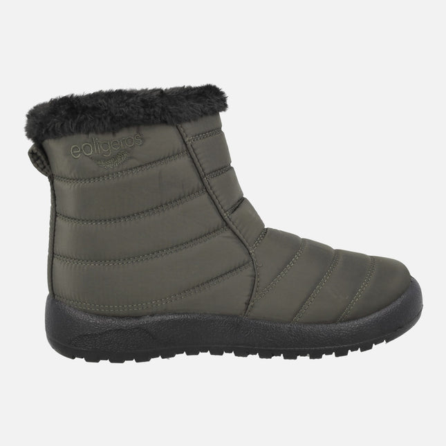 Botas Filomena para mujer en tejido Waterproof con forro cálido