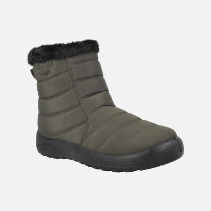 Botas Filomena para mujer en tejido Waterproof con forro cálido