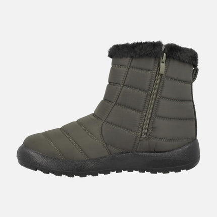 Botas Filomena para mujer en tejido Waterproof con forro cálido