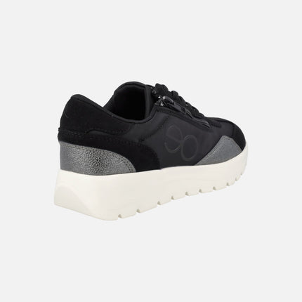 Zapatillas deportivas ultra ligeras Demi en combinado negro