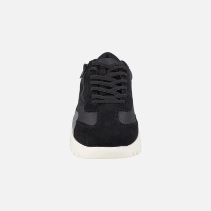 Zapatillas deportivas ultra ligeras Demi en combinado negro