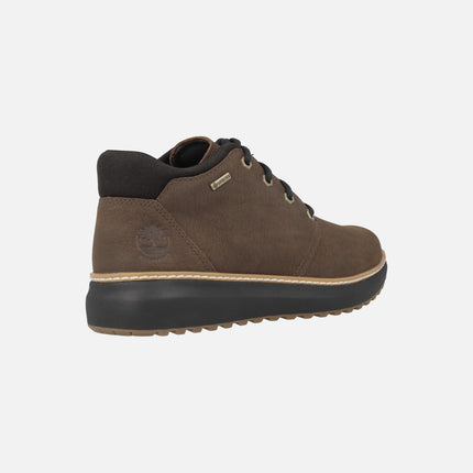 Botas marrones para hombre con membrana Gore tex Hudson Road Mid lace up