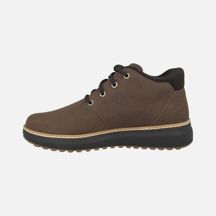 Botas marrones para hombre con membrana Gore tex Hudson Road Mid lace up