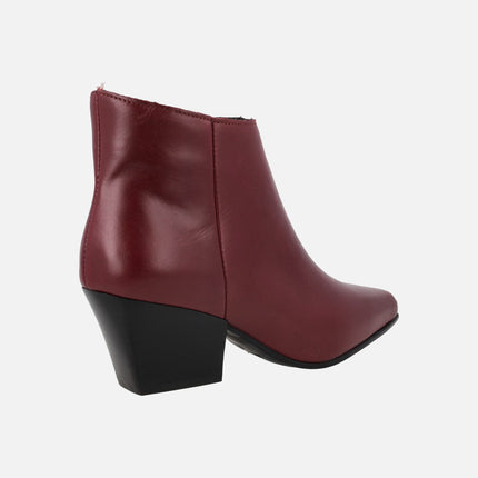 Botines de tacón estilo cowboy Alpe Indiana