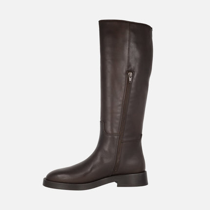 Botas altas de piel Saragota