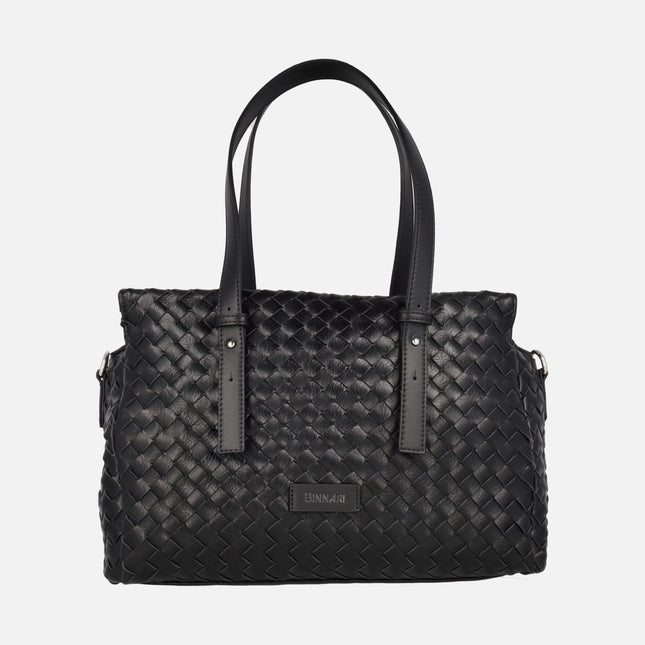 Bolsos trenzados con dos asas y bandolera Turia