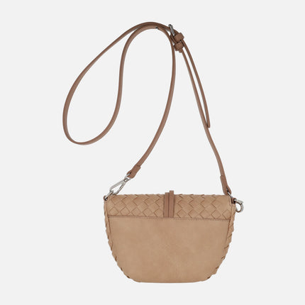 Bolsos bandolera Turia trenzados con adorno de borlas