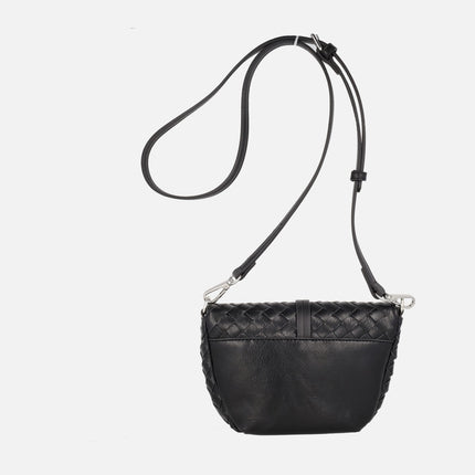 Bolsos bandolera Turia trenzados con adorno de borlas