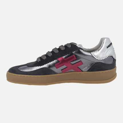 Zapatillas deportivas Iconic II en combinados metalizados