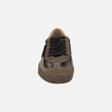 Zapatillas deportivas Iconic II en combinados metalizados