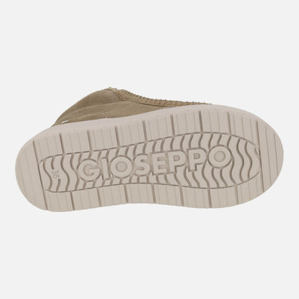 Botas de serraje y lentejuelas Stark con forro de pelo