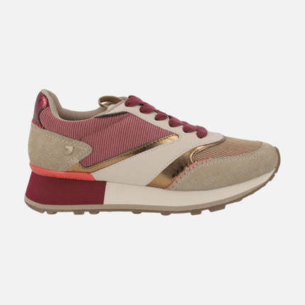 Zapatillas deportivas Lawton en combinado pana