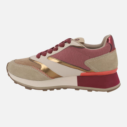 Zapatillas deportivas Lawton en combinado pana