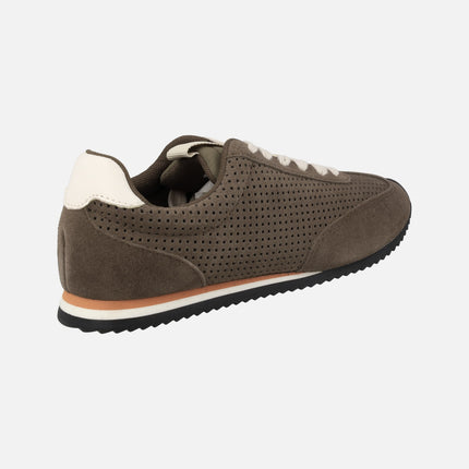 Isanti brown suede Flat sneakers