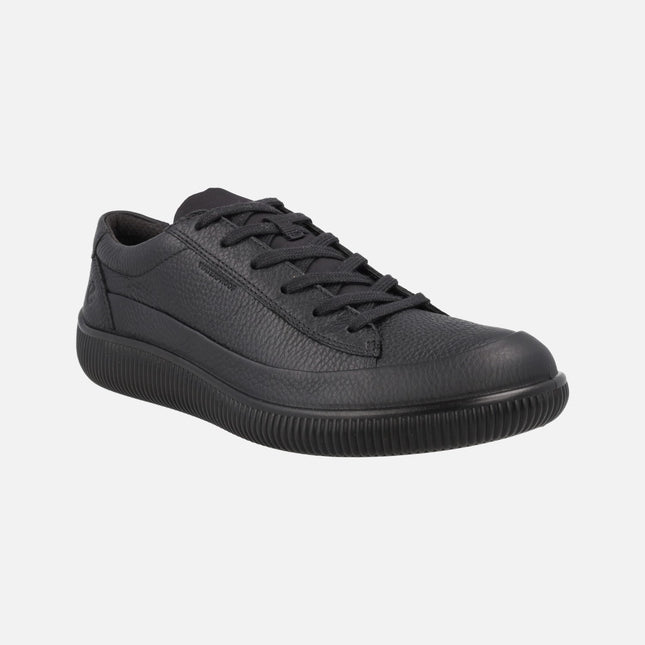 Zapatillas de piel para hombre Ecco Soft Zero
