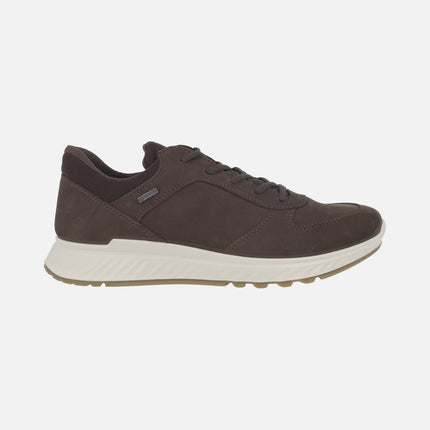 Deportivos para hombre en ante marrón Exostride M Low GTX Mocha