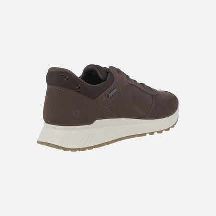 Deportivos para hombre en ante marrón Exostride M Low GTX Mocha