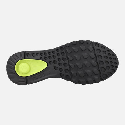 Deportivas negras de piel con membrana Gore tex Exostride Low GTX