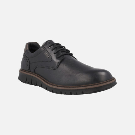 Zapatos de piel con cordones y membrana Gore tex