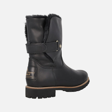 Botas de piel Felia Travel con forro interior de pelo