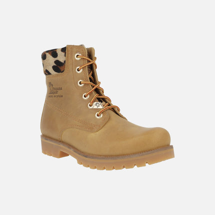 Botas Panama 03 Leopardo Napa Vintage