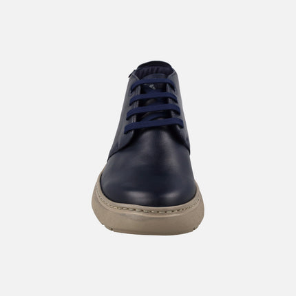 Botas de piel con cordones y suela Extra light