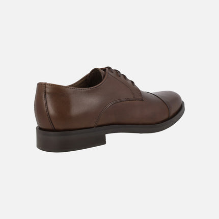 Zapatos clásicos de cordones con puntera recta