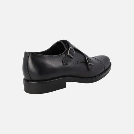 Zapatos de piel para hombre con hebillas