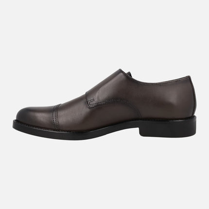 Zapatos de piel para hombre con hebillas