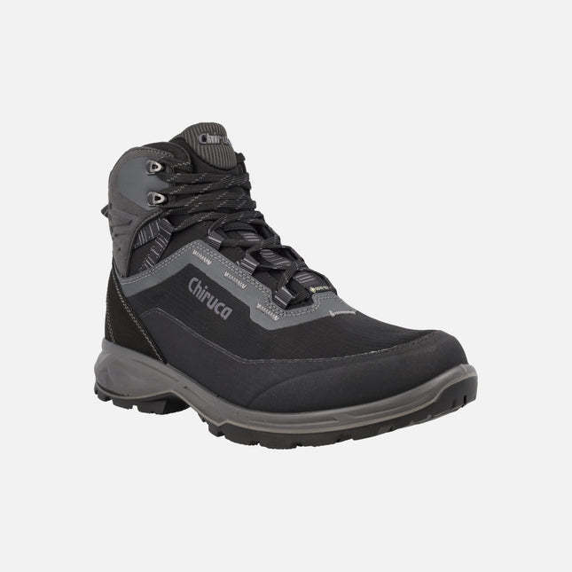 Botas negras senderismo para hombre modelo Geiser 03 Gore tex