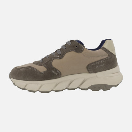 Zapatos deportivos para hombre en combinado taupe Rocker