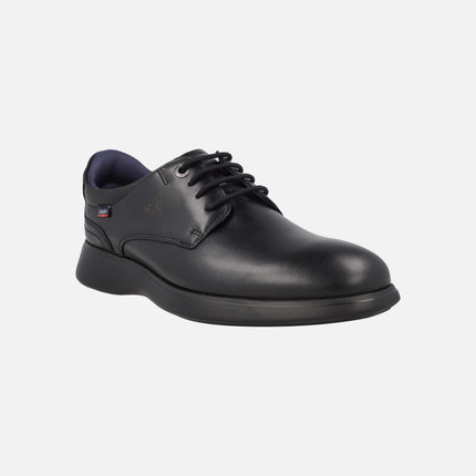 Zapatos de piel con cordones para hombre con sistema de calzado fácil