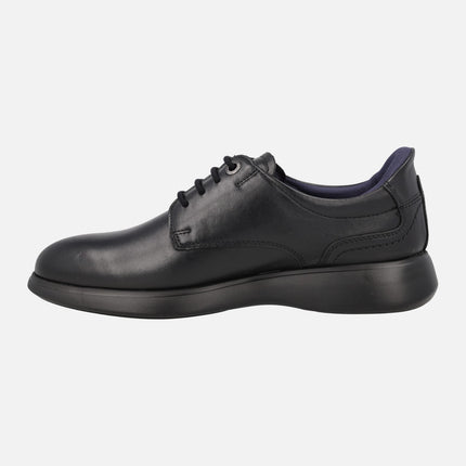 Zapatos de piel con cordones para hombre con sistema de calzado fácil