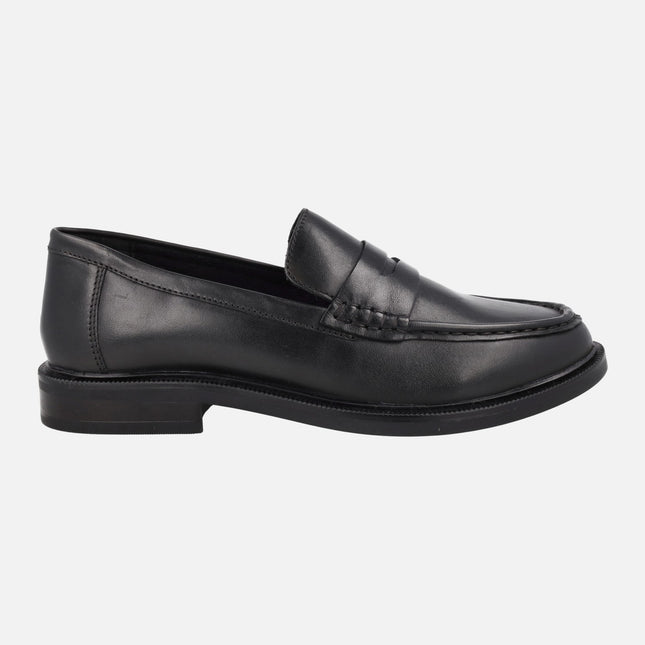 Mocasines clásicos con antifaz para mujer