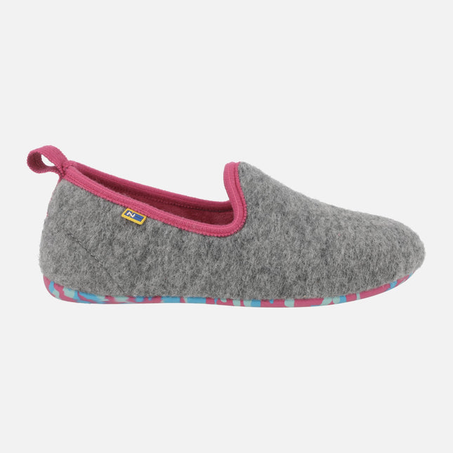 Zapatillas de casa para mujer Dinamic con suela multicolor