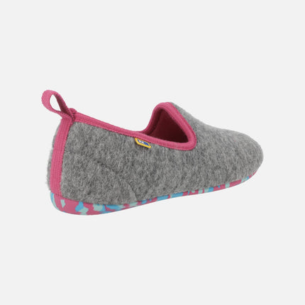 Zapatillas de casa para mujer Dinamic con suela multicolor