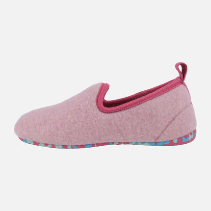 Zapatillas de casa para mujer Dinamic con suela multicolor