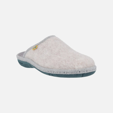 Zapatillas de casa descalzas para mujer Tirol Beige