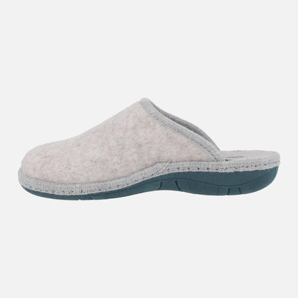 Zapatillas de casa descalzas para mujer Tirol Beige