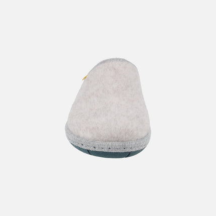 Zapatillas de casa descalzas para mujer Tirol Beige