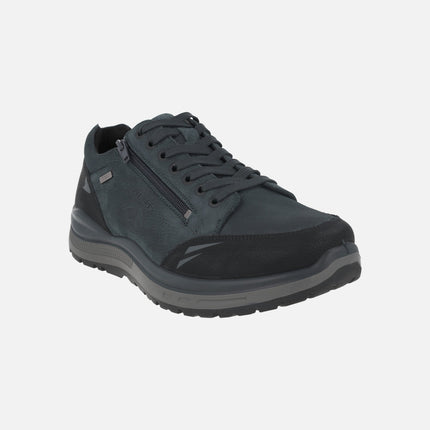 Zapatos deportivos confort para hombre de calce ancho con membrana TEX