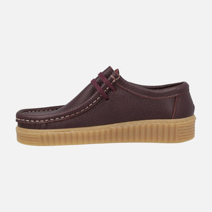 Zapatos de piel con cordones estilo wallabee modelo Moth
