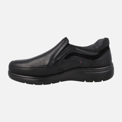 Mocasines de piel para hombre con sistema Waterproof