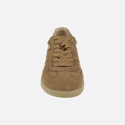 Zapatillas deportivas en piel serraje de Weekend