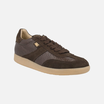 Zapatillas deportivas en piel serraje de Weekend