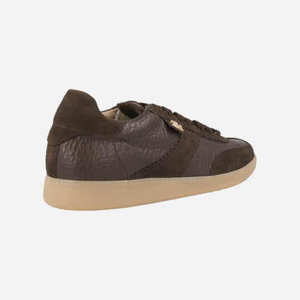 Zapatillas deportivas en piel serraje de Weekend