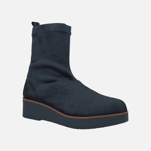 Botines Burano de ante strech con Water repellent