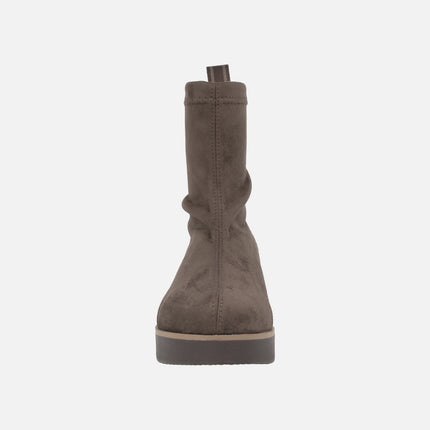 Botines Burano de ante strech con Water repellent