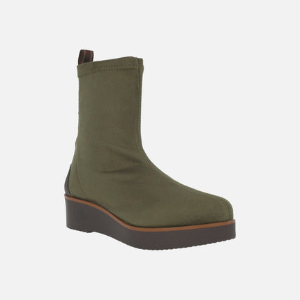 Botines Burano de ante strech con Water repellent