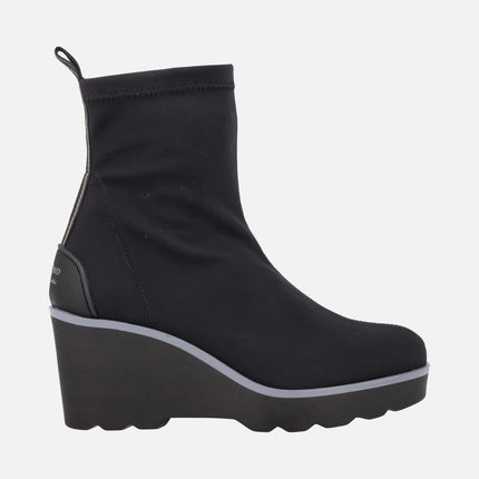 Botines de cuña en licra Water repelent Hita